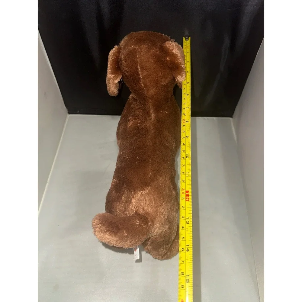 Ty Beanie Buddy Frank the Dachshund Brown Dog Plush Stuffed Animal 14 Inch